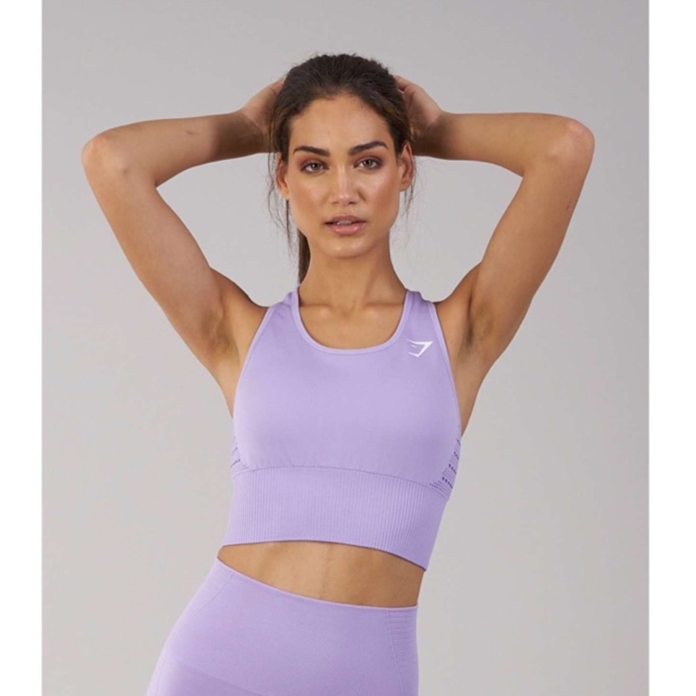 Gymshark energy seamless cropped vest